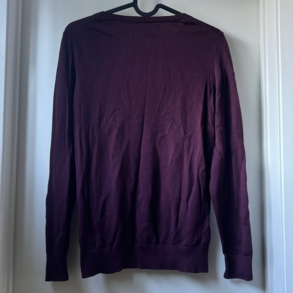 Amazon Essentials Purple Cotton Crew Neck Shirt - Picture 3 of 4